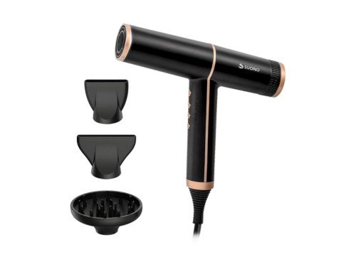 Secador de Pelo Suono Autolimpieza 1600W Silencioso Accesorios Incluid