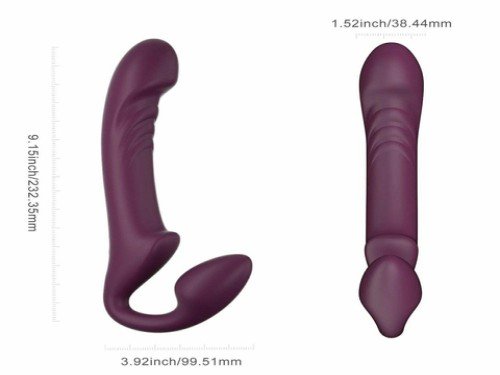 VIBRADOR PREMIUM CON ROTACION PARA DOBLE PENETRACION BY HONEY PLAY BOX