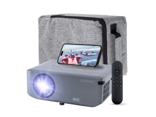 Proyector Gadnic 8000 Lúmenes Dolby 90w