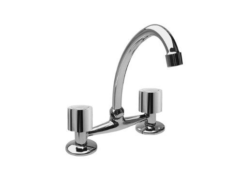 Griferia cocina monocomando de mesada Hydros Viva Plus