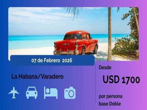 3 La Habana / 7 Varadero – Ferbrero 2026