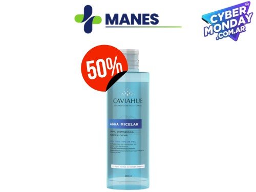 CAVIAHUE AGUA MICELAR LIMPIADORA DESMAQUILLANTE X 400 ml