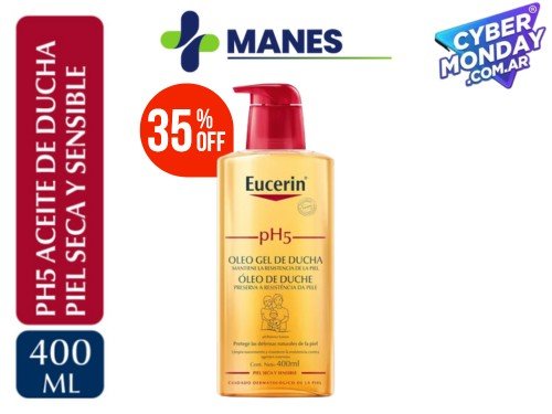 Eucerin Aceite de ducha pH5 400ml