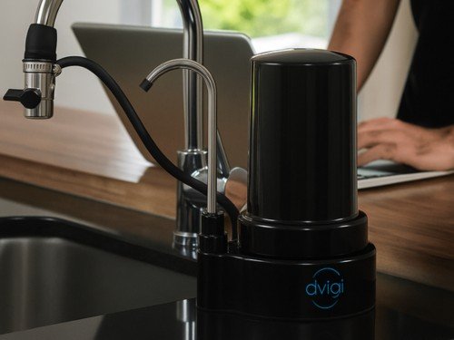 Filtro Purificador de Agua Compact Negro DVIGI