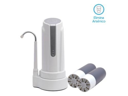 Filtro Purificador de Agua AS PLUS Plata + 2 Repuestos DVIGI