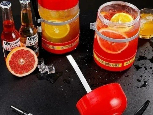 Extintor Dispensador De Bebidas 2 Litros Fiesta Vino Cerveza