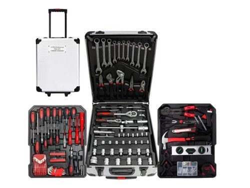 Kit De Herramientas Combinadas Carrito Completo 187 Piezas