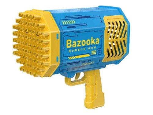 Burbujero Pistola Burbujas Automatico Recargable Usb Luces