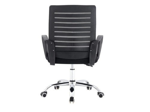 Silla Ergonómica Negra Oficina Respaldo Premium + Soporte