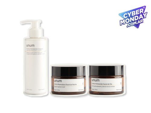 Kit Crema Facial Dia + Noche + Corporal Hidratante