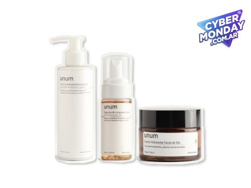 Kit Dia: Espuma de Limpieza Exfoliante + Crema Facial + Crema Corporal