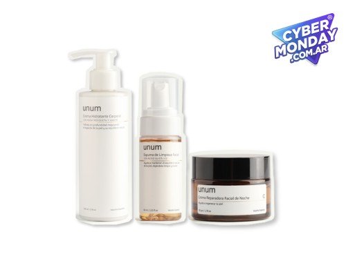 Kit Noche: Espuma de Limpieza + Crema Facial + Crema Corporal