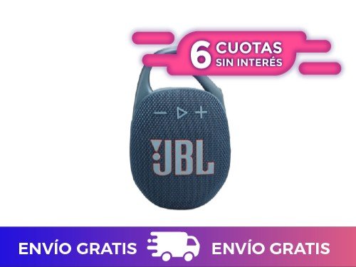 Parlante JBL Clip 5 Bluetooth Azul
