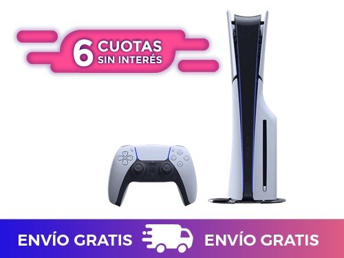 Consola Ps5 Slim 1TB Estandar + Astro Bot Y Gran Turismo 7