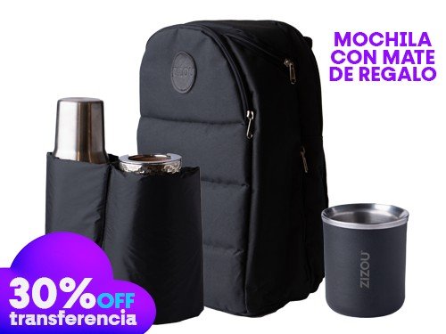 Mochila Matera Fire + Mate GRATIS