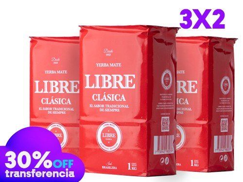 Yerba Libre 3x2
