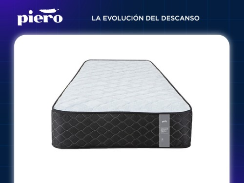 Colchón Piero Smart Tech Resorte 190x100 1 1/2 Plaza