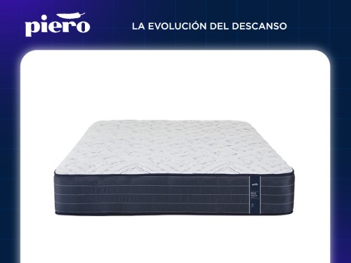 Colchón Piero Max Tech Resorte 190x140 2 Plazas