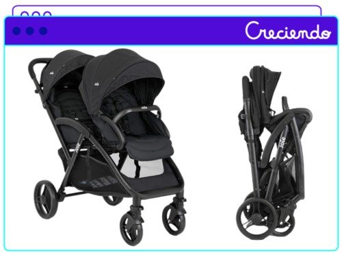 Coche De Hermanitos Evalite Joie