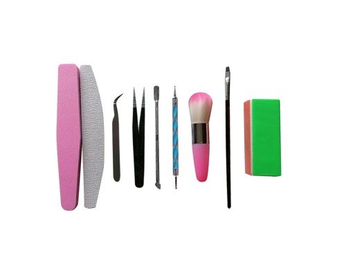 Cabina para uñas UV 23 W + kit de accesorios