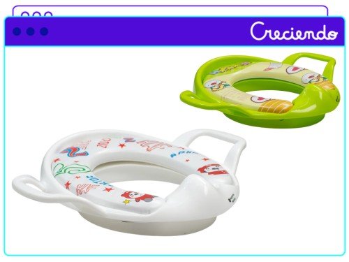 Asiento Reductor De Inodoro Megababy Pupys Acolchonado
