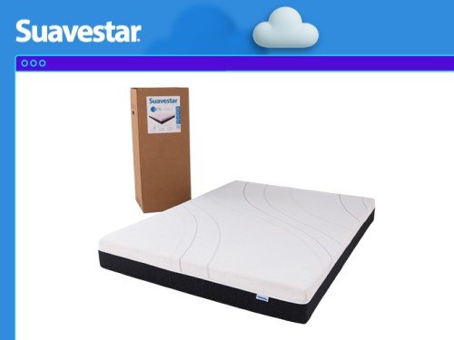 Colchón en caja Suavestar Zen 140x190 2 Plazas + Almohadas