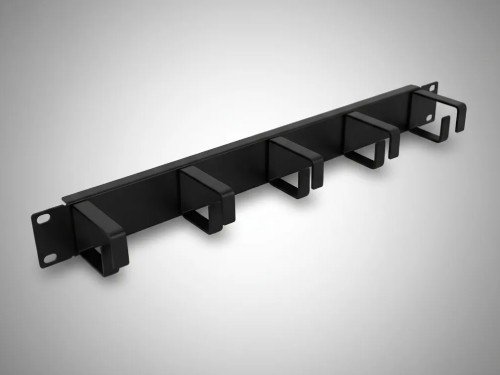 Organizador de Cables GLC 1 Unidad Para Rack Negro