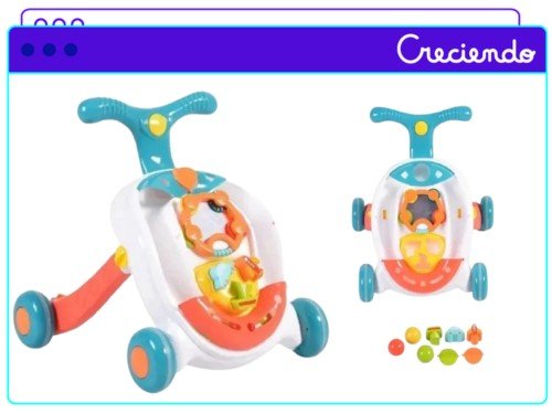 Caminador Musical Con Luz Y Pelotitas Priori