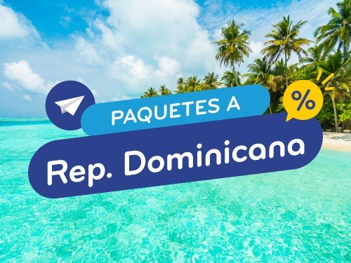 Paquete en oferta a República Dominicana. Vuelo + Hotel.