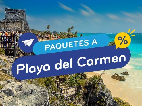 Paquete en oferta a Playa del Carmen. Vuelo + Hotel.