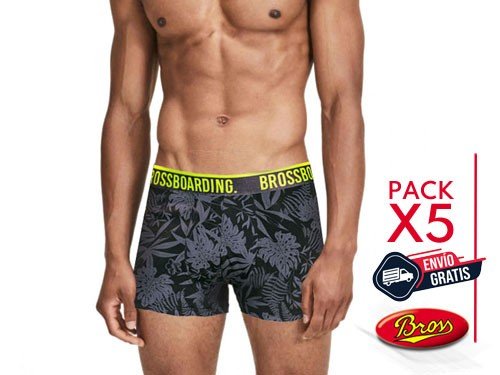Pack X5 Bóxer Bross Estampado