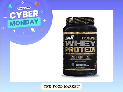 Suplemento Deportivo Ena Whey Protein True Made Vainilla x 930 g