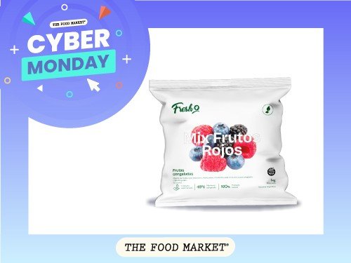 Mix de Frutos Rojos sin Frutillas Congeladas Fresh IQF x 1 Kg