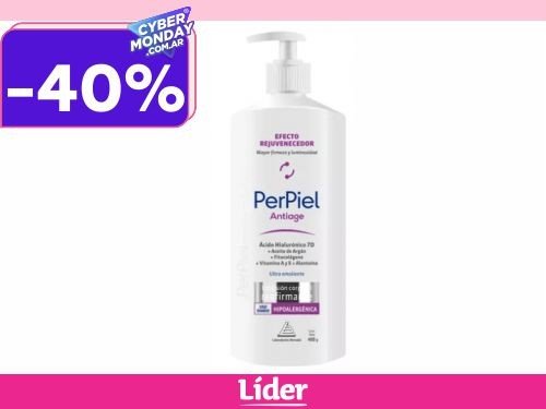 Perpiel Emulsión Corporal Antiage Efecto Rejuvenecedor   400 Ml