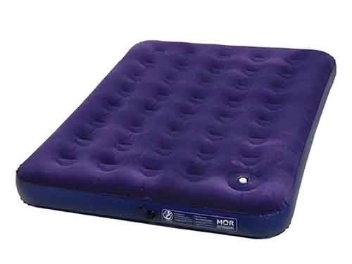Colchón inflable 2 plazas con inflador incorporado MOR