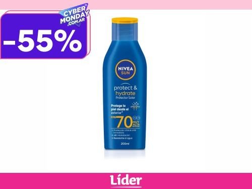 Nivea Sun Protector solar humectanteProtect & Hydrate FPS 70