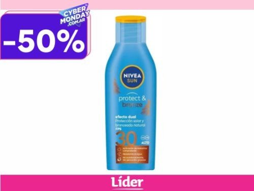 Nivea Sun FPS 30 Protector Bronze x 200 Ml.