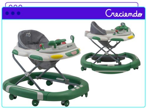 Andador Mecedor Mega Baby Nito Musical Plegable