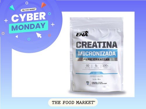 Suplemento Deportivo Ena Creatina Micronizada Sin Sabor x 300 g