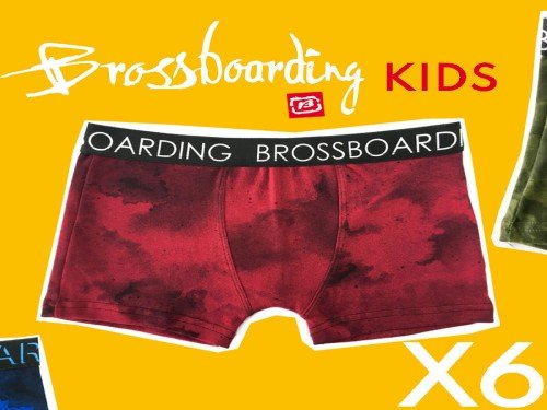 Pack X6 Bóxer Bross Niño Estampados