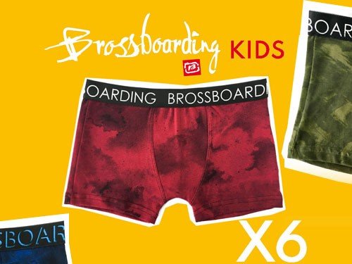 Pack X6 Bóxer Bross Niño Estampados
