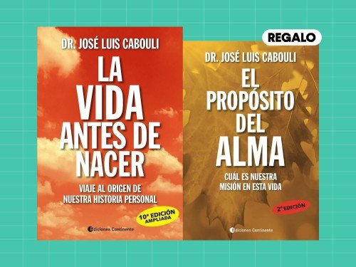 Libros 3x2 Terapia Vidas pasadas - Dr.Cabouli