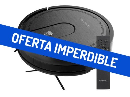 Aspiradora Trapeadora Robot Gadnic 2000 Pa 2600 mAh 11,1V 5 Modos