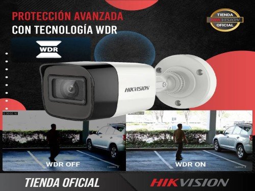 Cámara Bullet Analógica - DS-2CE16D0T-EXIPF - Hikvision - 2MP
