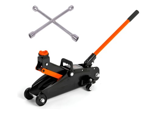 Gato Criquet Carrito Hidráulico 2 Tn Hamilton Con Llave Cruz