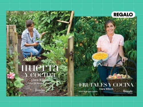 Libros Huerta y jardinería Clara Billoch - 2x1