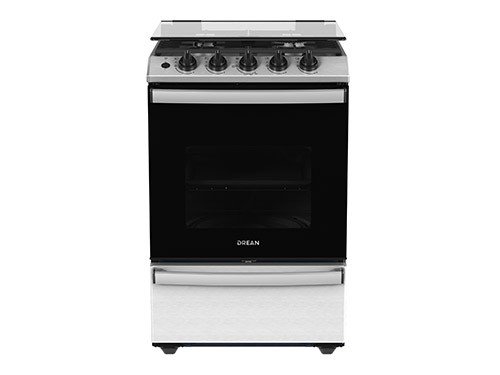 Cocina Multigas 56 cm Inoxidable con Encendido Eléctrico Drean