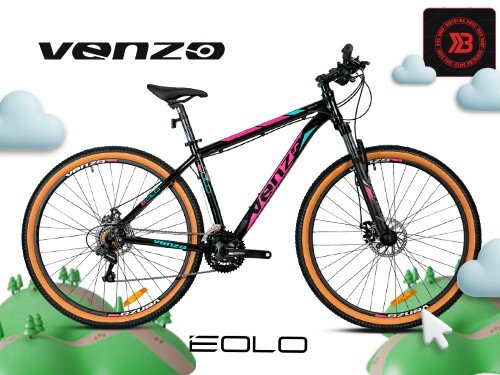 BICICLETA RODADO 29 VENZO EOLO 2025 FRENOS A DISCO 21 VELOCIDADES