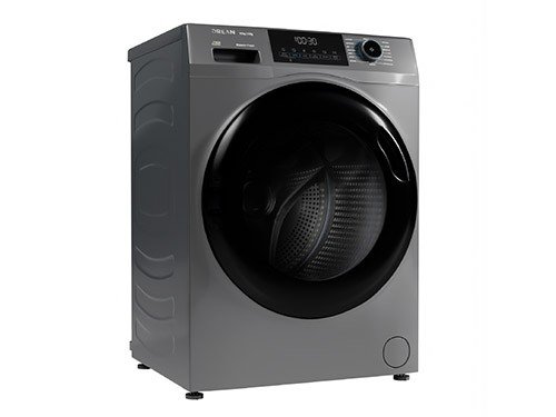 Lavasecarropas Carga Frontal Ecoinverter 10 Kg Gris Drean