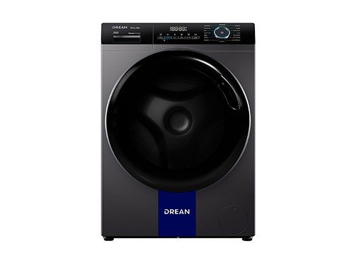 Lavasecarropas Carga Frontal Ecoinverter 12 Kg Gris Drean